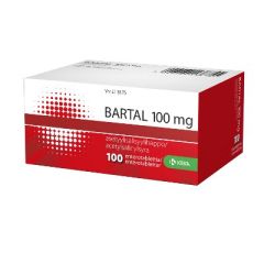 BARTAL enterotabletti 100 mg 100 fol