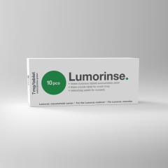Lumorinse tabletti Lumoral-hoitoa varten 10 tabl
